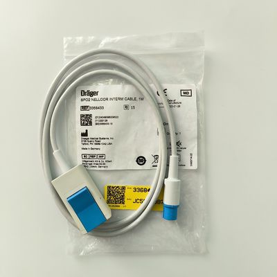 Drager SpO2  Interm Cable 1M REF3368433 Pacchetto standard