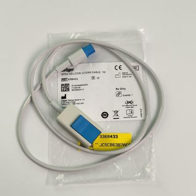 Drager SpO2  Interm Cable 1M REF3368433 Pacchetto standard