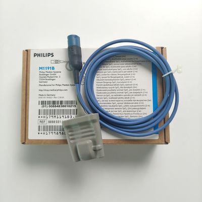 PHILIP originale M1191B sensore SpO2 per adulti riutilizzabile (2m) REF:989803144371