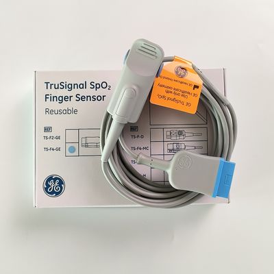 GE Original Ohmeda TruSignal SpO2 Finger Sensor Riutilizzabile REF:TS-F4-GE