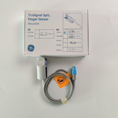 GE Original Datex-Ohmeda TruSignal SpO2 Finger Sensor Riutilizzabile