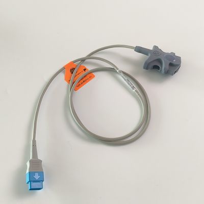 GE Original Datex-Ohmeda TruSignal SpO2 FingerTip Sensor Riutilizzabile REF: TS-SA-D