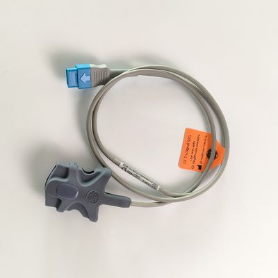 GE Original Datex-Ohmeda TruSignal SpO2 FingerTip Sensor Riutilizzabile REF: TS-SA-D