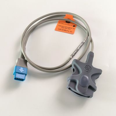 GE Original Datex-Ohmeda TruSignal SpO2 FingerTip Sensor Riutilizzabile REF: TS-SA-D