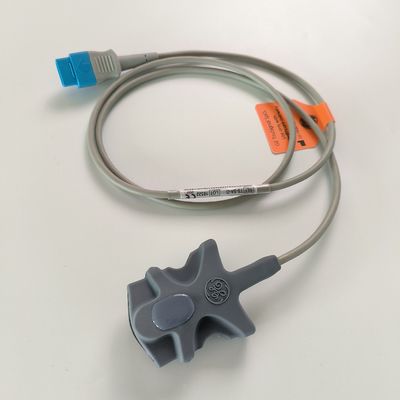 GE Original Datex-Ohmeda TruSignal SpO2 FingerTip Sensor Riutilizzabile REF: TS-SA-D