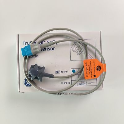 GE Original Datex-Ohmeda TruSignal SpO2 PediTip Sensor Riutilizzabile REF: TS-SP-D