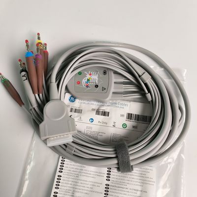 Macchina elettrocardiografica integrata 12 filo di piombo 15 pin testa di banana 4.0 guida toracica 3.2M
