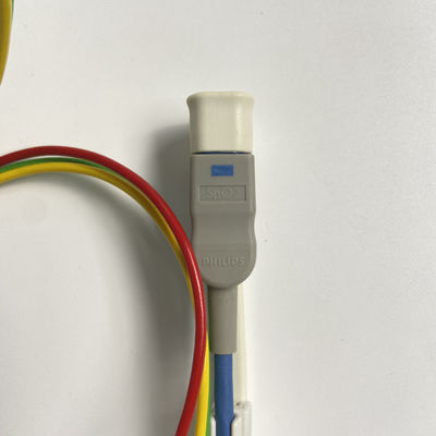 Clamp standard europeo a tre guide con connettore dell'ossigeno nel sangue ECG a tre piombo REF:989803171911