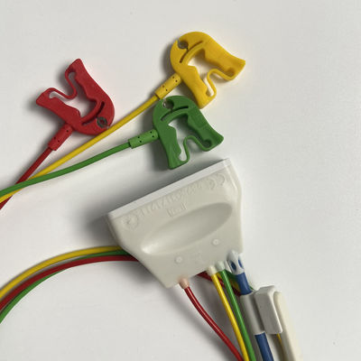 Clamp standard europeo a tre guide con connettore dell'ossigeno nel sangue ECG a tre piombo REF:989803171911