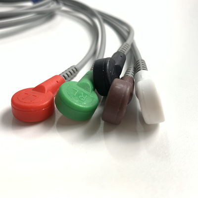 IT20 Telemetria ECG Lead EDAN 5-Lead Snap AHA Riutilizzabile REF: EL05DASY1