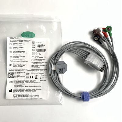 IT20 Telemetria ECG Lead EDAN 5-Lead Snap AHA Riutilizzabile REF: EL05DASY1