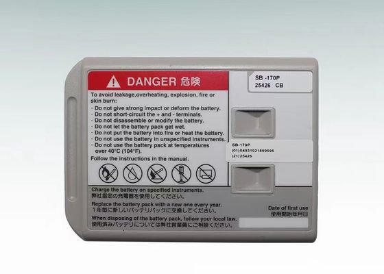 NIHON KOHDEN Batteria per monitoraggio del paziente, modello: SB-170P, 10,8V 2900mAh 31,3Wh