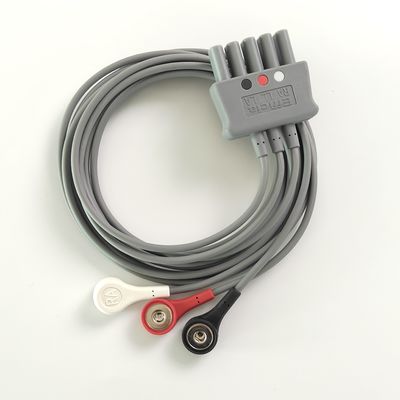 Philip Grey Original 3-Lead Button Branch 1M US Standard RA Bianco, LL Rosso, LA Nero Giunto medio Fila doppia 989803160671