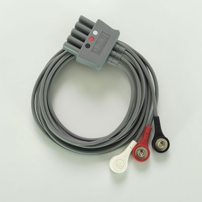 Philip Grey Original 3-Lead Button Branch 1M US Standard RA Bianco, LL Rosso, LA Nero Giunto medio Fila doppia 989803160671