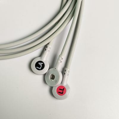 PHILIP originale 3 Lead Set Snap AAMI REF 989803151991