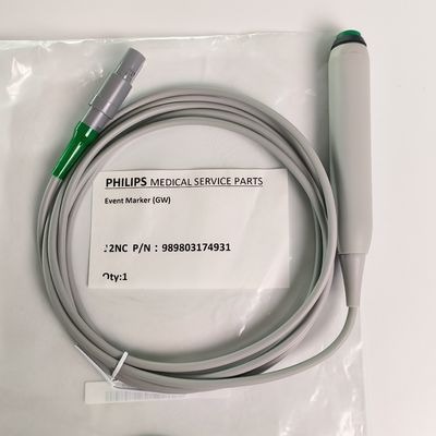 PHILIP ORIGINAL Goldway MEDICAL SERVICE PARTS 6pin Event Marker ((GW) P/N: 989803174931