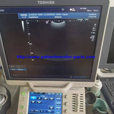 TOSHIBA Xario 200 Ultrasound Diagnostic System Sonda ad ultrasuoni addominali PVU-375BT