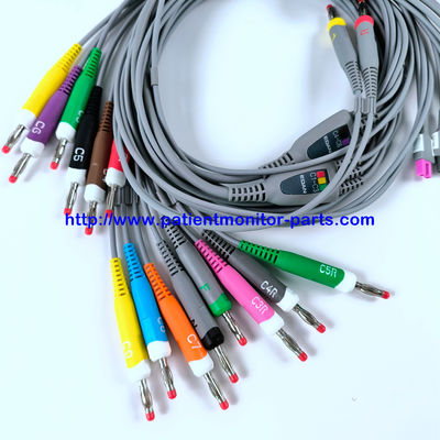 EDAN ECG CABLE 18-Lead 4MM Banana IEC Riutilizzabile REF EL16DIB181 IPN 01.57.471394
