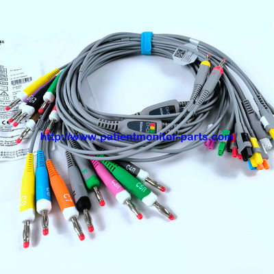 EDAN ECG CABLE 18-Lead 4MM Banana IEC Riutilizzabile REF EL16DIB181 IPN 01.57.471394