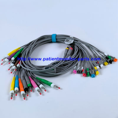 EDAN ECG CABLE 18-Lead 4MM Banana IEC Riutilizzabile REF EL16DIB181 IPN 01.57.471394