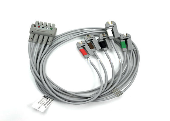 Settile di gruppo di fili a piombo per ECG multi-link, 5 Lead Grabber AHA 74CM / 29IN PN 412681-001