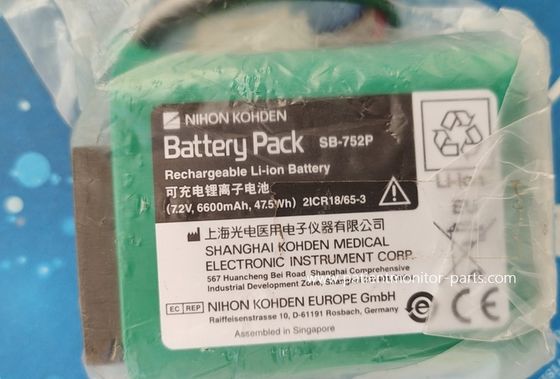 Nihon Kohden SB-470P Batteria al litio 7.2V Compatibile con -752P SVM-7501 SVM-7500 SVM-7600 Modelli