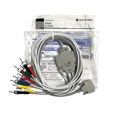 NIHON KOHDEN BJ-963D CABLO ECG del paziente