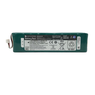 NIHON KOHDEN SB-901DC Batteria Ni-MH ricaricabile sigillata Voltaggio nominale :12Vdc Capacità nominale Tipo:1950mAh Min:1690mAh