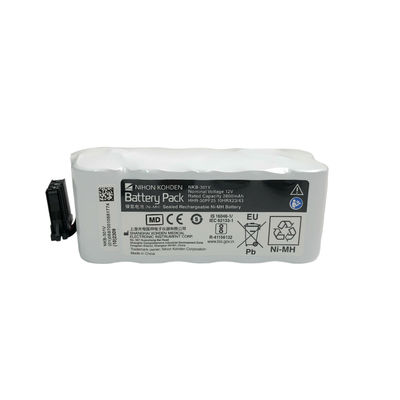 NIHONKOHDEN NKB-301V Batteria Ni-MH ricaricabile sigillata Voltaggio nominale 12v Capacità nominale 2800mAh
