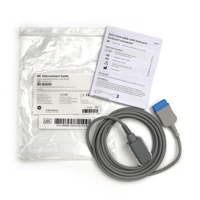 Cable di assistenza SpO2 con connettore Nellcor®OxiSmart REF 2006644-001 Nellcor® OxiSmart SpO2 (2.9 M/9.5 Ft)