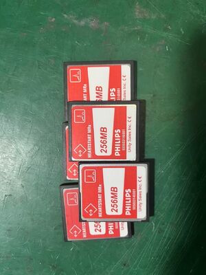 Scheda SD per defibrillatore PHILIP M3535A/M3536A PN 989803146981; 256 MB