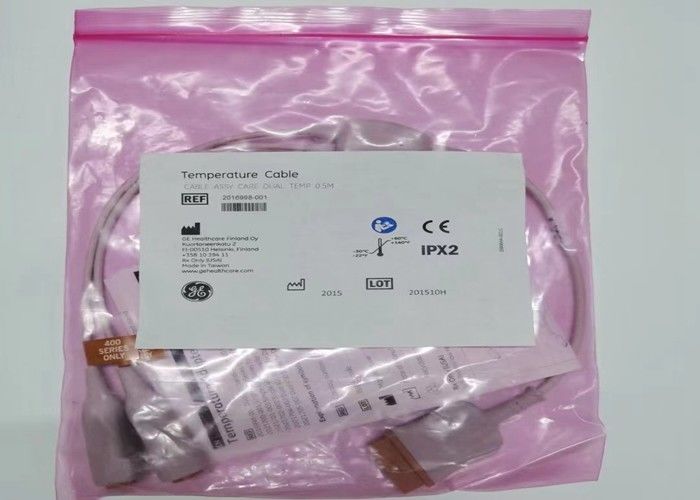 Cable di temperatura GE Assy Dual Temp 0,5m solo serie 400 REF: 2016998-001