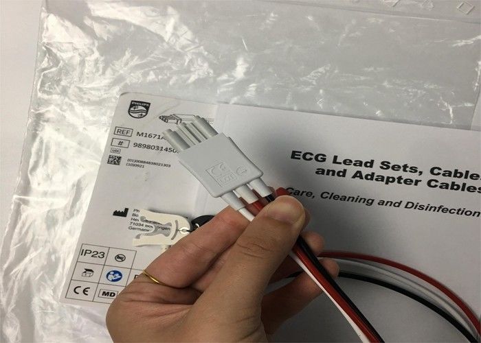 AMMI ICU ECG Lead Set Cables M1671A Materiale TPU Per il monitoraggio dell'ECG