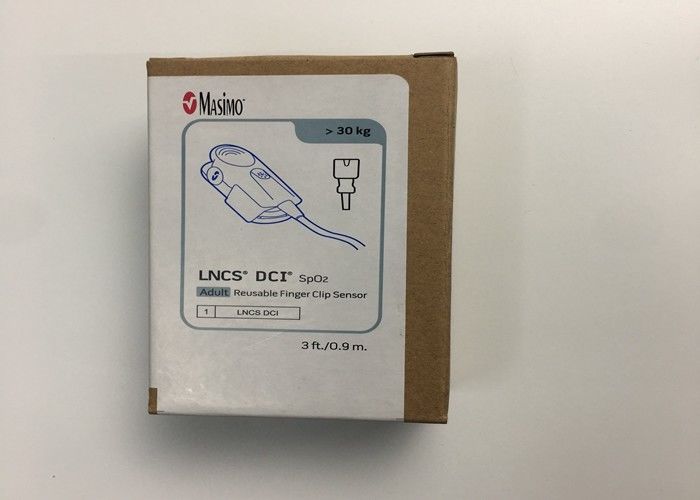 SpO2 Masimo sensore riutilizzabile con clip per le dita 0,9M 3FT 9 PINS REF 1863