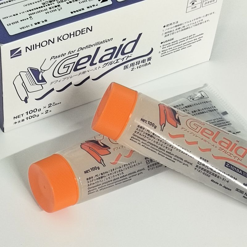 Nihon Kohden Giappone defibrillatore fotoelettrico Paste medica conduttiva 100G Due scatole Z-101