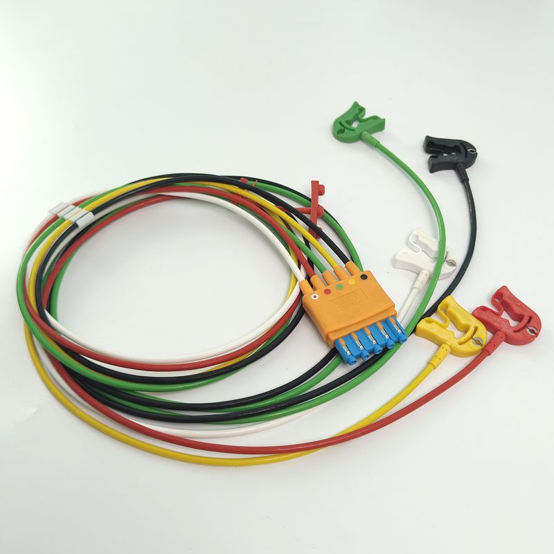 989803125871 Consumabili per apparecchi medici PHILIP Monitor del paziente CBL 5 Leadset Grabber originale IEC OR REF M1974A