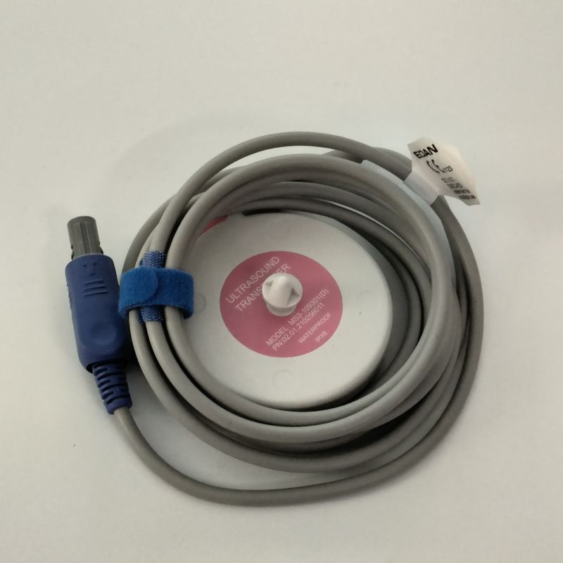 Supervisione pneumatica US Transducer per F2/F3/F6 Frequenza cardiaca fetale US Probe Dual Slot 4 Pin MS3-109301 (D)