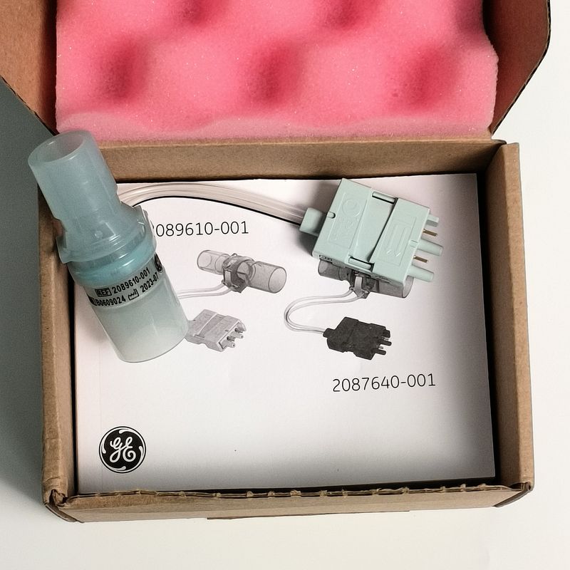 GE originale Datex-Ohmeda sensore di flusso LEGACY VAR ORF BCG SERVICE REF: 2089610-001-S