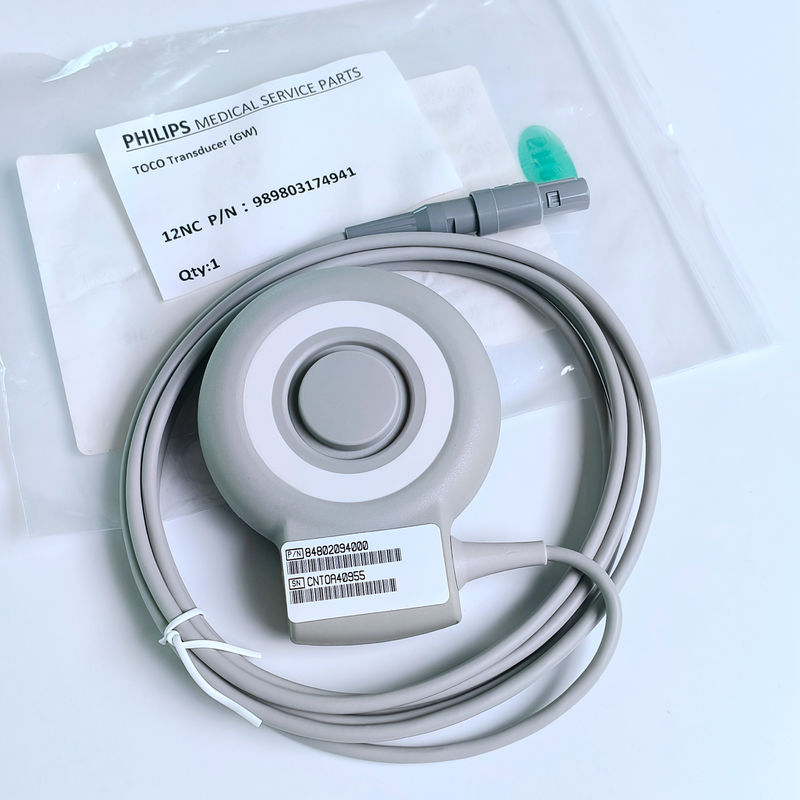 PHILIP ORIGINAL GOLDWAY MEDICAL SERVICE PARTS 6pin TOCO Trasduttore GW P/N 989803174941