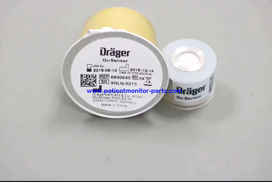 Batteria di ossigeno Drager di importazione originale, sensore di ossigeno paramagnetico classico per Evit 4, numero d'ordine: 6850645