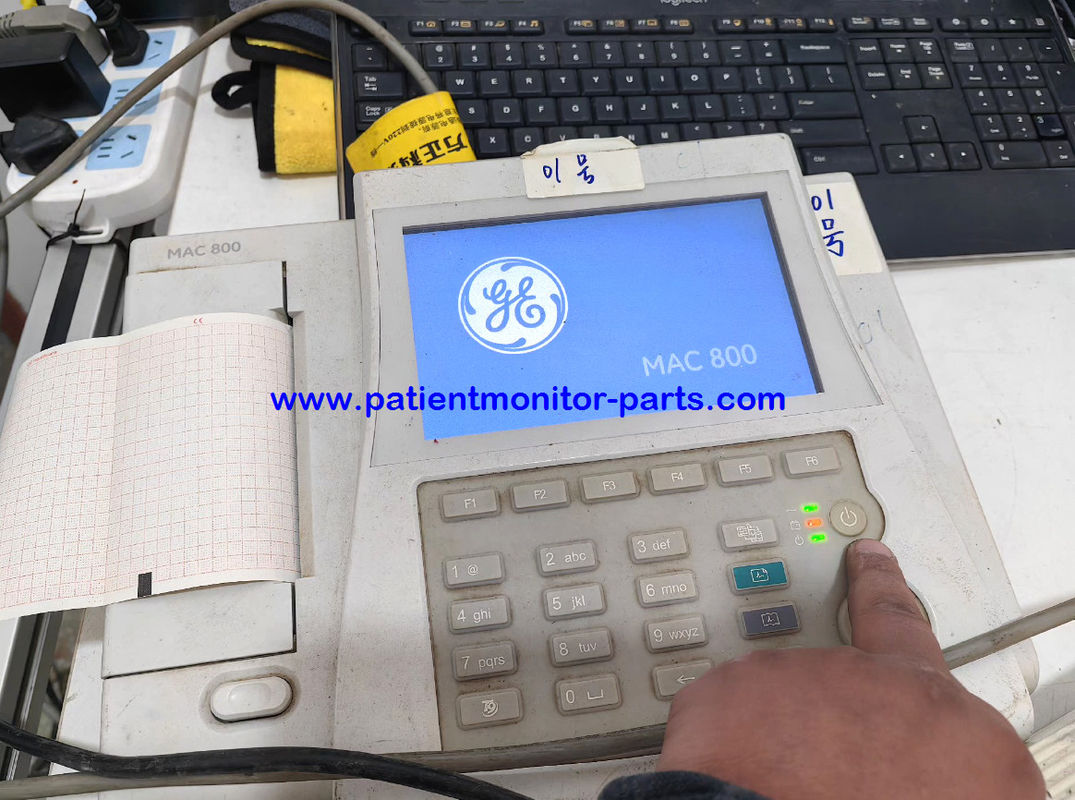 GE MAC800 Macchina elettrocardiografica riparazione Macchina elettrocardiografica con 90 giorni di garanzia per l'ospedale