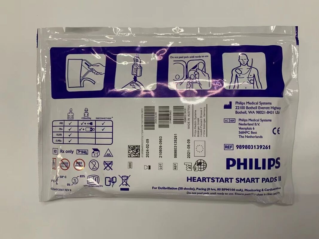Philip FR3.FRX.FR2.FR.XL.MRX Defirbrillatore eterno piastra di palo elettrico ref: 989803139261